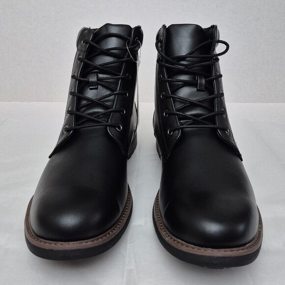 Men's Jeffrey Combat Suede Boots - Goodfellow & Co™ Black Size 13 - NWT - Picture 2 of 8
